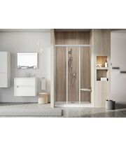 Душевая дверь Ravak Supernova ASDP3-80 белый+перл, 00V401R211