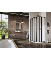 Душевая дверь Ravak Supernova SKKP6-90, 195 см, черный+транспарент, 3207O302Z1