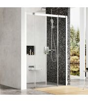 Душевая двери Ravak Matrix MSD4-200 белый+транспарент