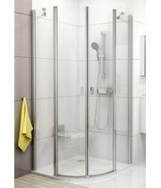 Душевой уголок Ravak Chrome CSKK4-80 блестящий+транспарент