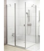 Душевая стенка Ravak Chrome CPS-90 белый+транспарент