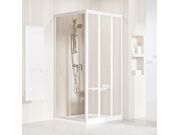 Душевая стенка Ravak Supernova APSS-80, 198 см, белый+грейп, 940401R2ZG