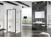 Стенка душевая Ravak PPS-80 черный + транспарент, 90G40300Z1