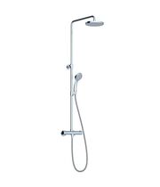 Душевая стойка с термостатом Ravak 091,00, верхний и ручной душ