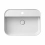 Умывальник накладной Ravak Ceramic 550 R Slim Shelf, с отв. под смес, XJX01155005