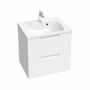 Умывальник Ravak Classic II 600 N, с отверстиями, белый, XJX01160003