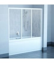 Шторка для ванны Ravak AVDP3-160 сатин+грейп