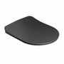 Сиденье для унитаза Ravak Uni Chrome Flat, черное, X01795