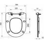 Сиденье для унитаза Ravak Vita Slim, белое, X01861