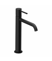 Смеситель для умывальника Ravak Espirit 014.20, 250 мм, без донного клапана, черный, X070392