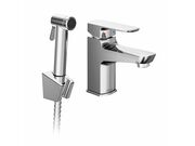 Смеситель для умывальника с гигиеническим душем Ravak BM 011.01, X070165