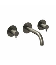 Смеситель для ванны настенный Ravak ES 021.20GB.O1, 1 вывод, графит, X070314