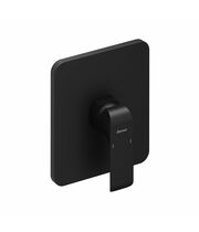 Смеситель настенный Ravak Flat 066.20, R-box, без переключателя, черный, X070180