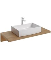 Столешница под раковину Ravak L 1200 120x55x5, темный орех