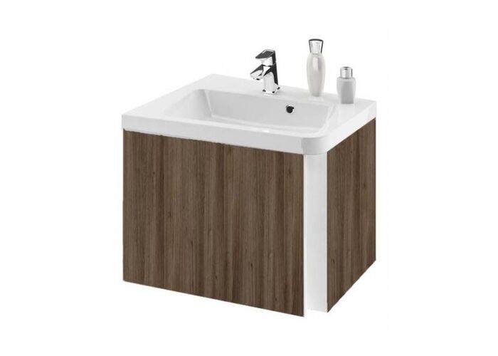 Шкафчик под угловой умывальник Ravak SD 550 10° 55x49x50 L, орех