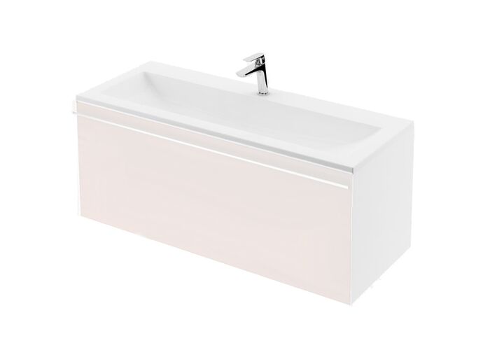 Тумба под умывальник Ravak SD 1000 Ravak Clear 100x38x42, белый/белый