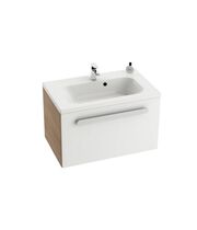 Тумба под умывальник Ravak SD 600 CHROME 60x49x47, каппучино/белая