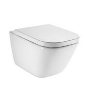 Унитаз подвесной Roca Gap 35x54, с крышкой Soft Close, 734647L000 + 780147200B