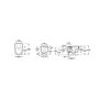 Сиденье для унитаза Roca Meridian/Gap Soft Close, белый, 7801D12003