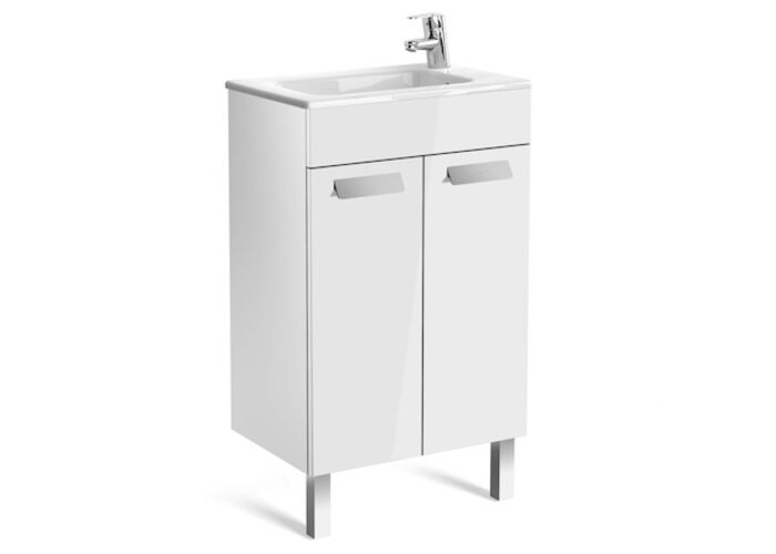 Тумба под умывальник Roca Debba ZRU9302710 50,5x36x86,5, 2 двери, белый
