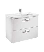 Тумба под умывальник Roca Gap ZRU9302879 58x44x60, глянцевый белый