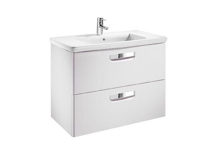 Тумба под умывальник Roca Gap ZRU9302879 58x44x60, глянцевый белый