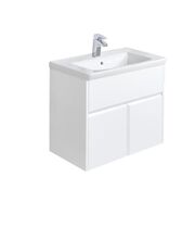 Тумба под умывальник Roca UP ZRU9303011, 70 см, глянцевый белый