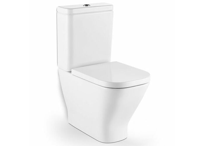 Чаша для унитаза Roca Gap Clear Rim 34x60x79, двойной выпуск, 734273700H