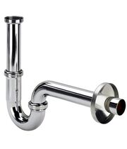 Сифон для умывальника Viega 101572, трубный, латунь, хром, 5/4x32