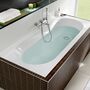 Ванна квариловая Villeroy&Boch Oberon 180x80, с ножками, без отв перелива, белая, UBQ180OBE2V-01
