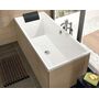 Ванна квариловая Villeroy&Boch Squaro 170x75, с ножками, белая, UBQ170SQR2V-01