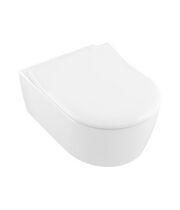 Унитаз подвесной Villeroy&Boch Avento 37x53, Soft Close, безободковый, 5656RS01