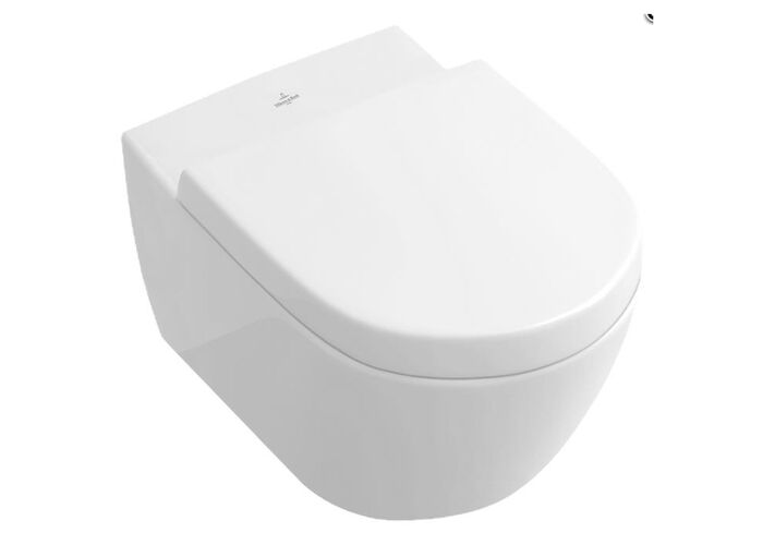 Унитаз подвесной Villeroy&Boch Subway 2.0 37x56,5, безободковый, 5614R001
