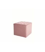 Пуф SIGNAL LORI Velvet Bluvel 52 античный розовый