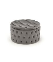 Пуф HALMAR NUNEZ серый