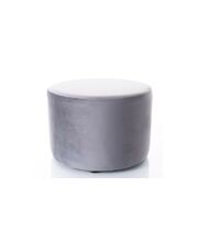 Пуф SIGNAL DOTI A Velvet Bluvel 14 темно-серый