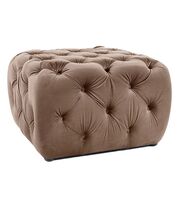 Пуф SIGNAL SOPHIA Velvet Bluvel 40 темно-бежевый