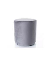 Пуф SIGNAL DOTI C Velvet Bluvel 14 темно-серый