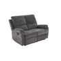 Диван SIGNAL SPENCER 2 Velvet Raven 15 раскладной, серый