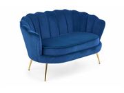 Софа HALMAR AMORINITO XL темно-синий/золотой..