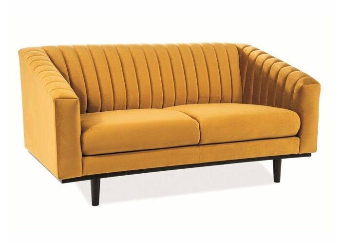 Диван SIGNAL ASPREY 2 Velvet Bluvel 68 карри/венге