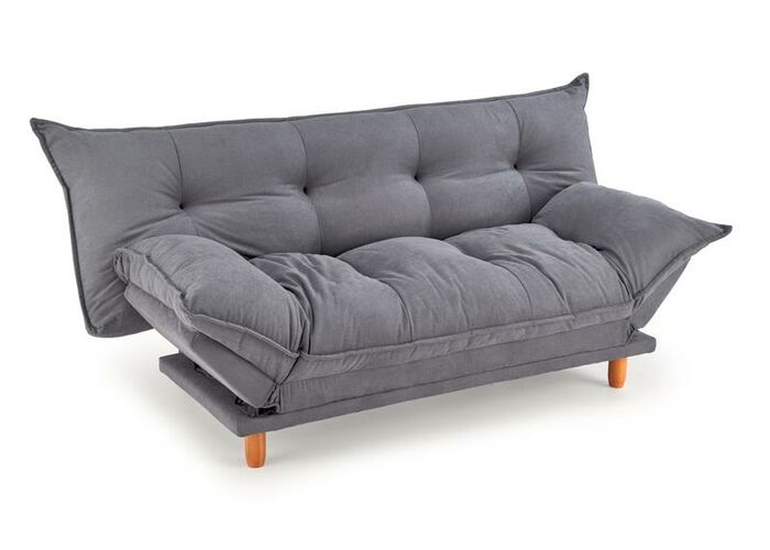 Диван HALMAR PILLOW раскладной, серый/дуб