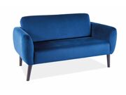 Диван SIGNAL ELSA Velvet Bluvel 86 темно-сини..