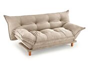 Диван HALMAR PILLOW раскладной, бежевый/дуб..