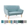 Диван SIGNAL NORDIC 2 Velvet Bluvel 78 зеленый/бук