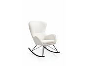 Кресло-качалка HALMAR LIBERTO 3 белый..