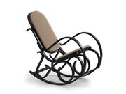 Кресло-качалка HALMAR MAX BIS PLUS коричневый..