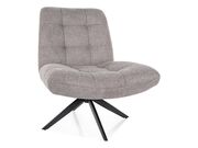 Кресло SIGNAL ALICE Brego 07 серый/черный..