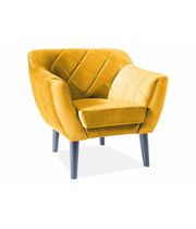 Кресло SIGNAL KARO 1 Velvet Bluvel 68 карри/венге