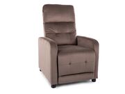 Кресло SIGNAL OTUS Velvet Bluvel 38 раскладно..